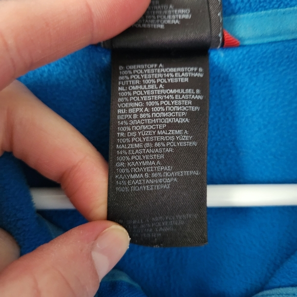 The North Face Men's Blue Fleece Jacket - Picture 5 of 9